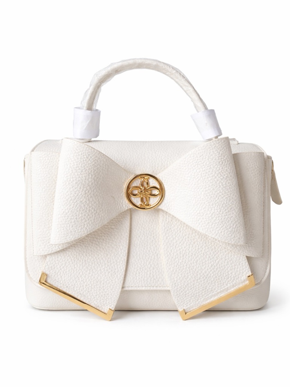 LIKE DREAMS Jasmine Bow Vegan Crossbody Bag